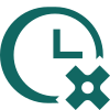 icons8 clock settings 100