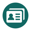icons8 worker id card 100